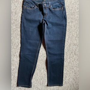 Women’s seven jeans dark wash. Size 14 P.